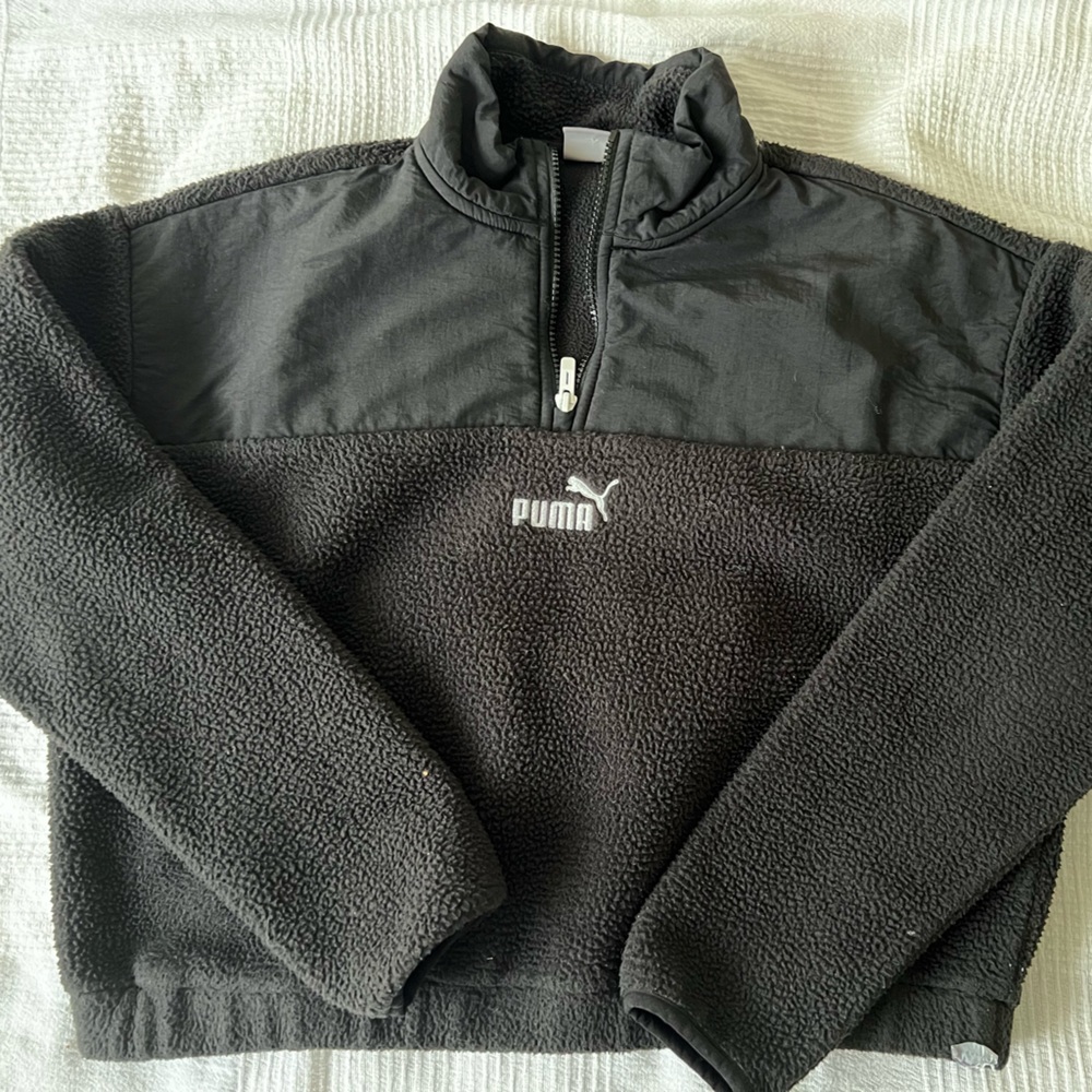 Puma Women Crop Sweatshirt